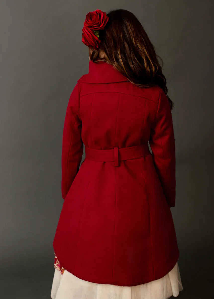 Neve Jacket in Scarlet