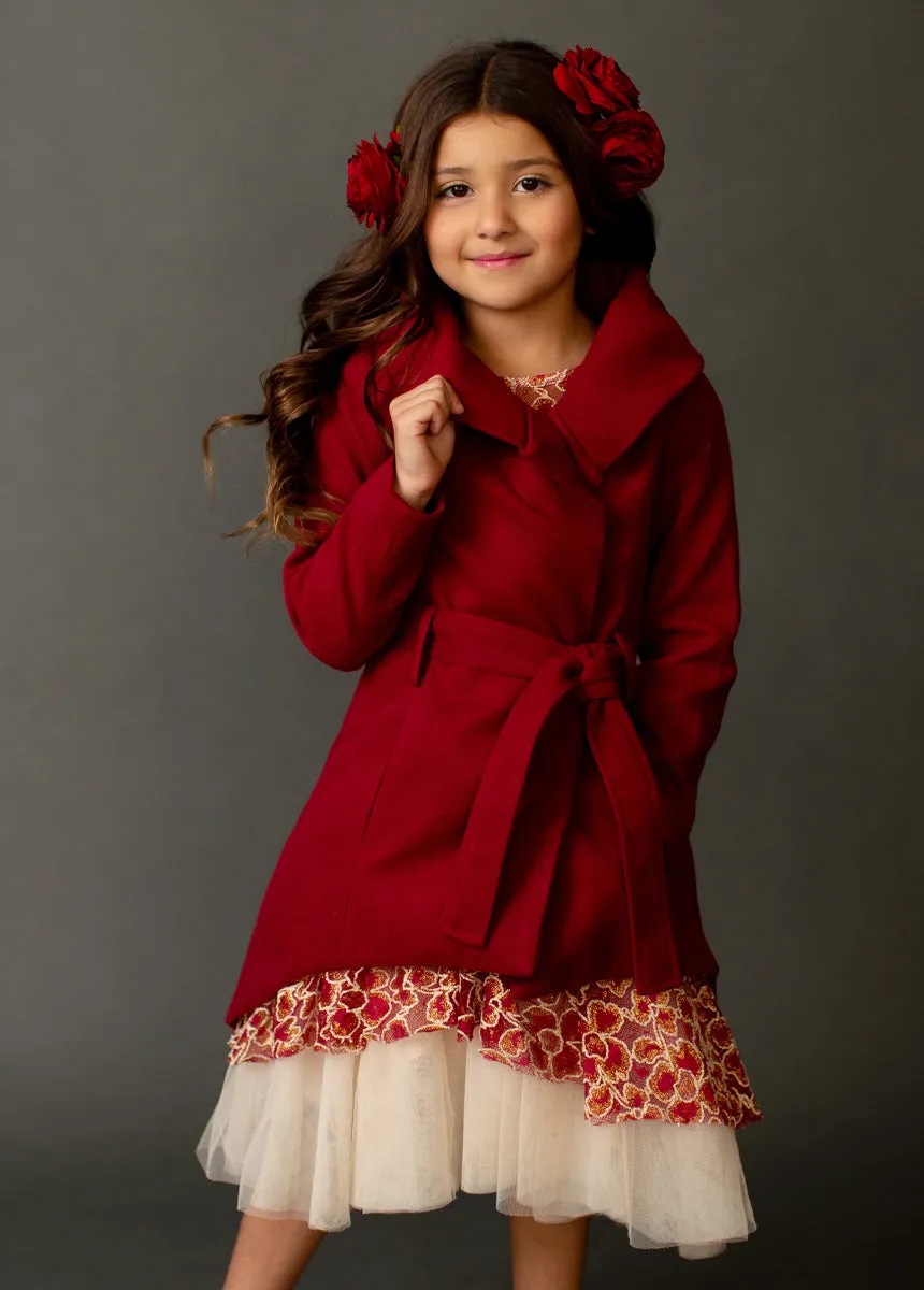 Neve Jacket in Scarlet
