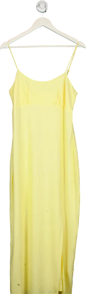 New Look Yellow Lexi Slip Dress UK 12