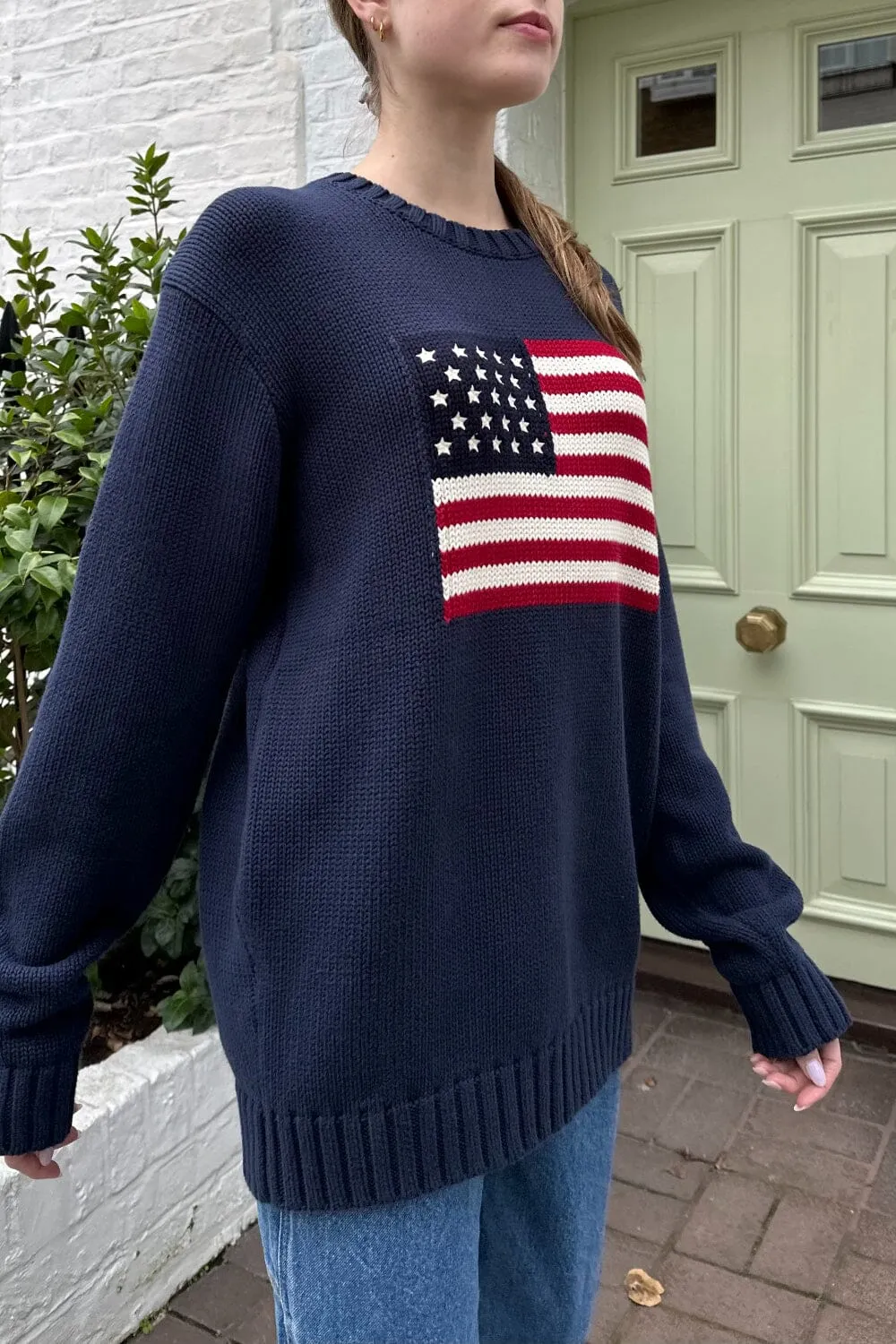 Nico American Flag Sweater