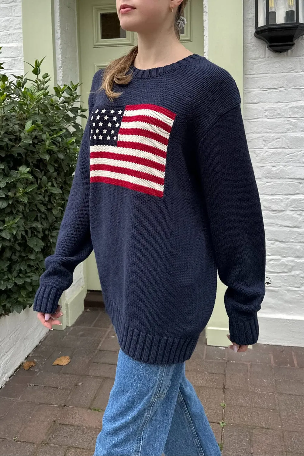 Nico American Flag Sweater