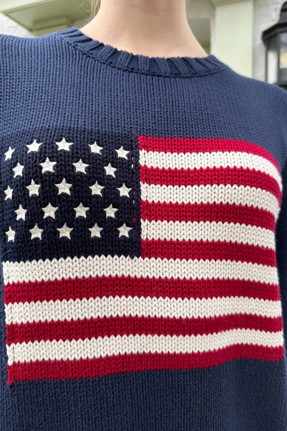 Nico American Flag Sweater