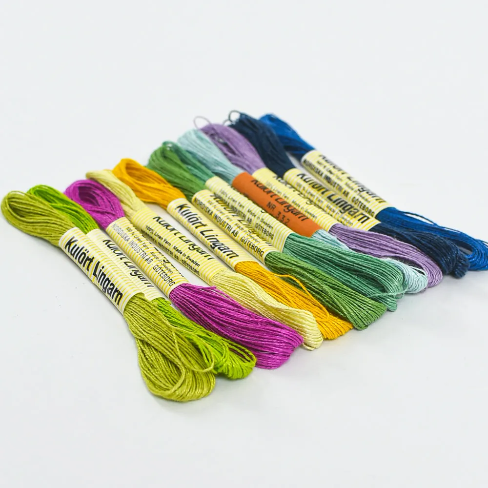 Nordiska Linen Thread Collection, Flower Garden