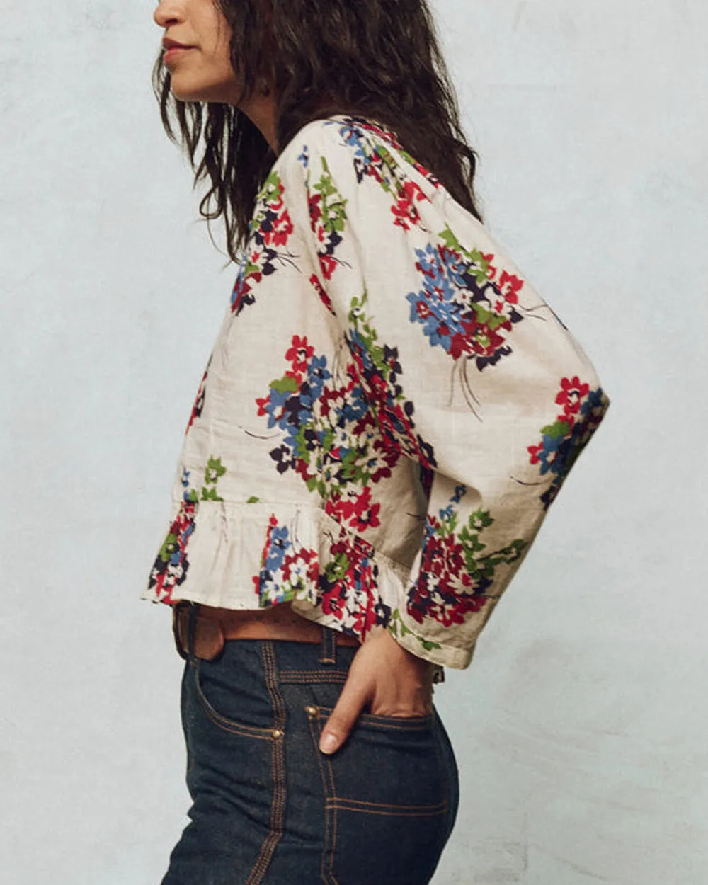 Oasis Floral Sicily Top