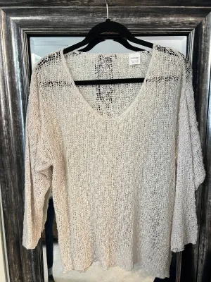Open Knit Sweater