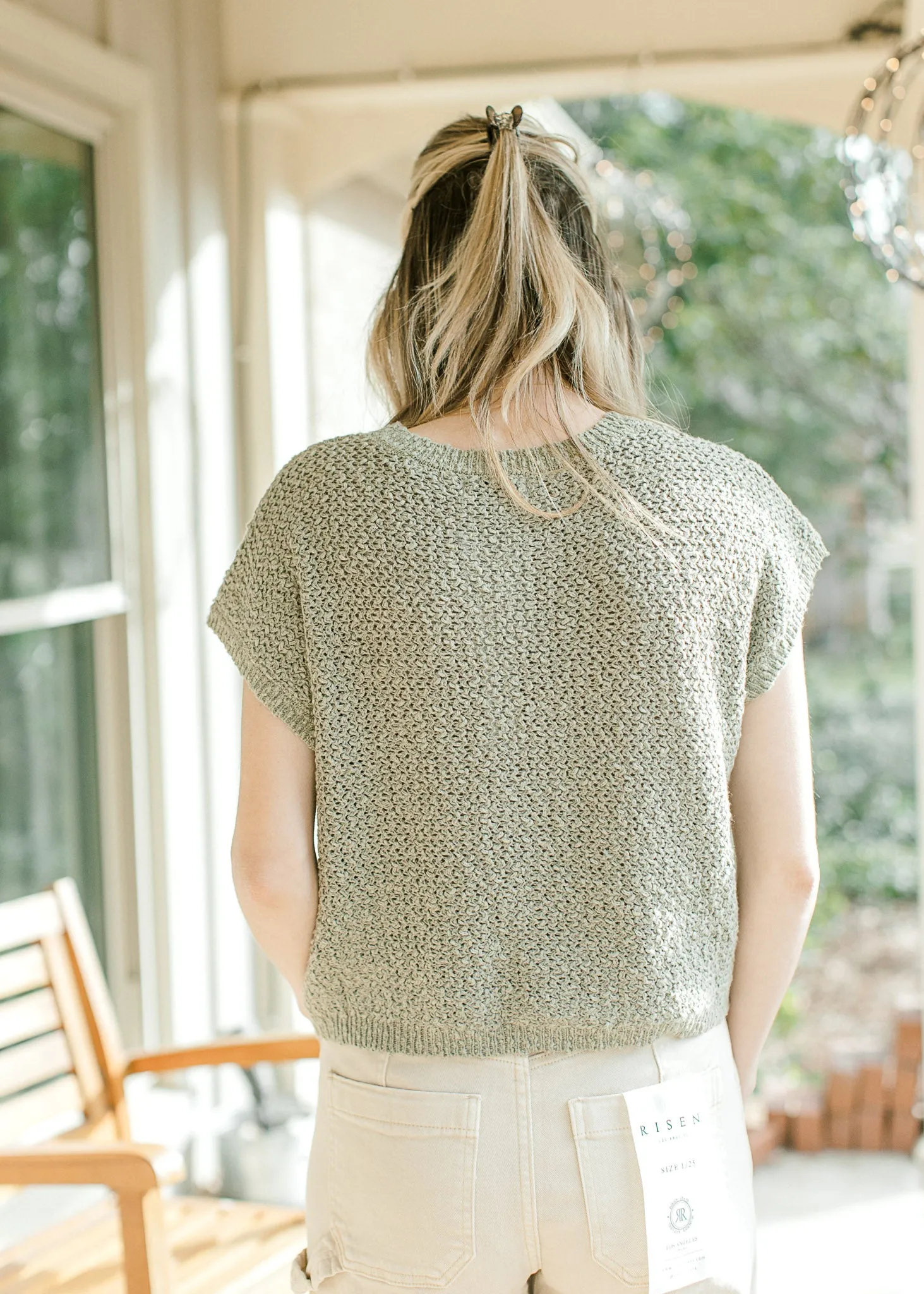 Pale Sage Sweater