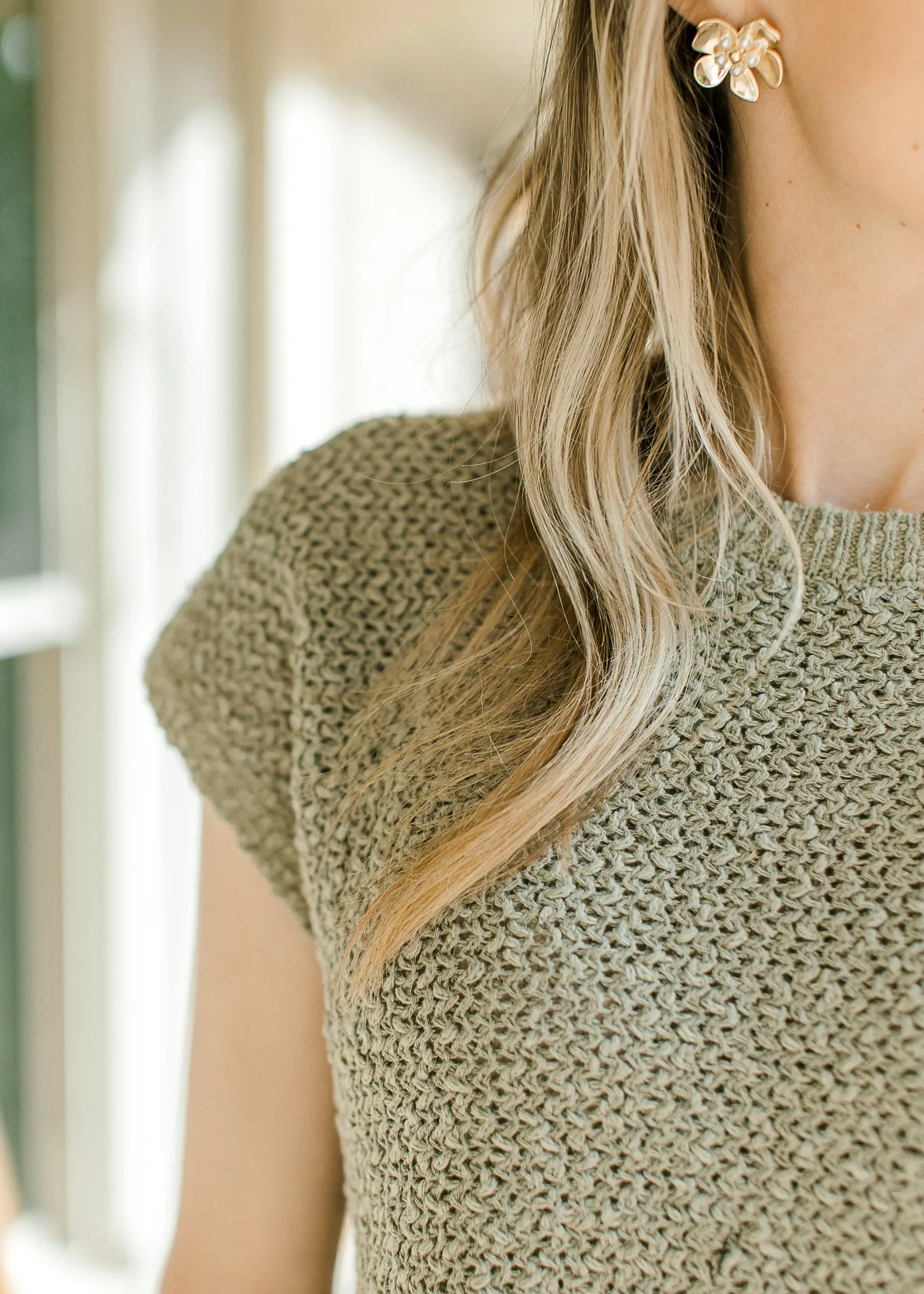 Pale Sage Sweater
