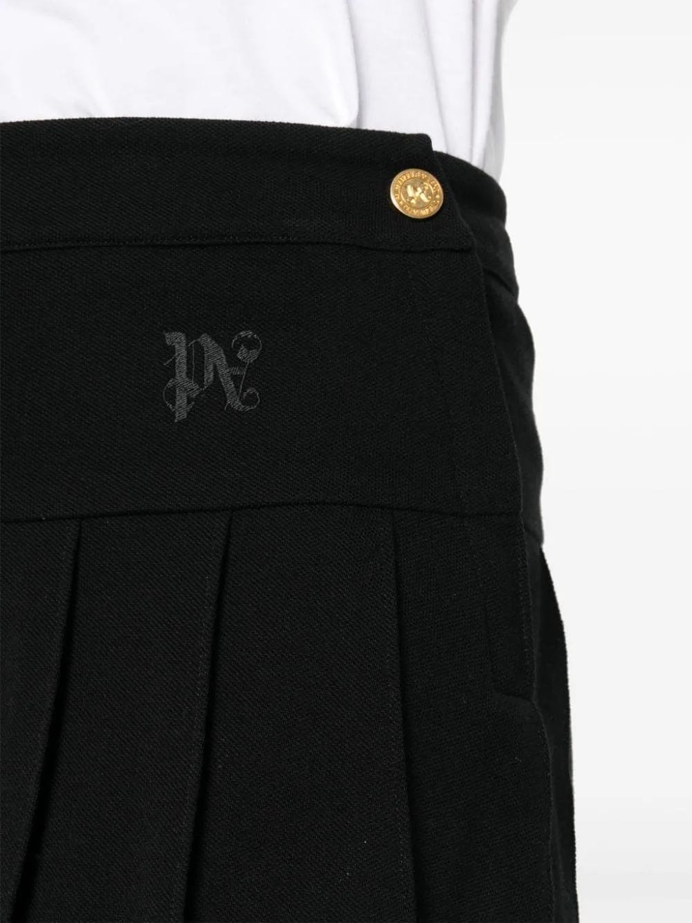 Palm Angels Black Skirt