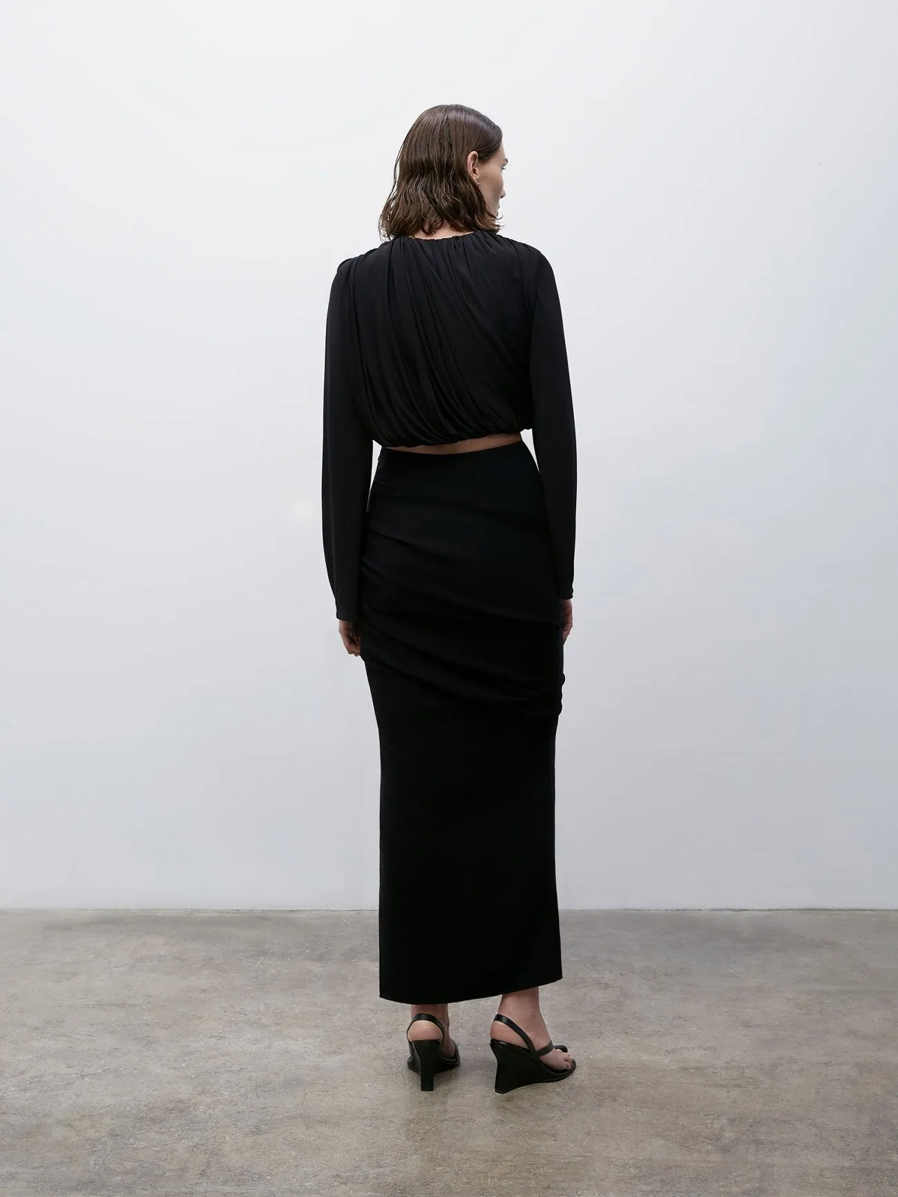 Paris Georgia Remmy Skirt in Black