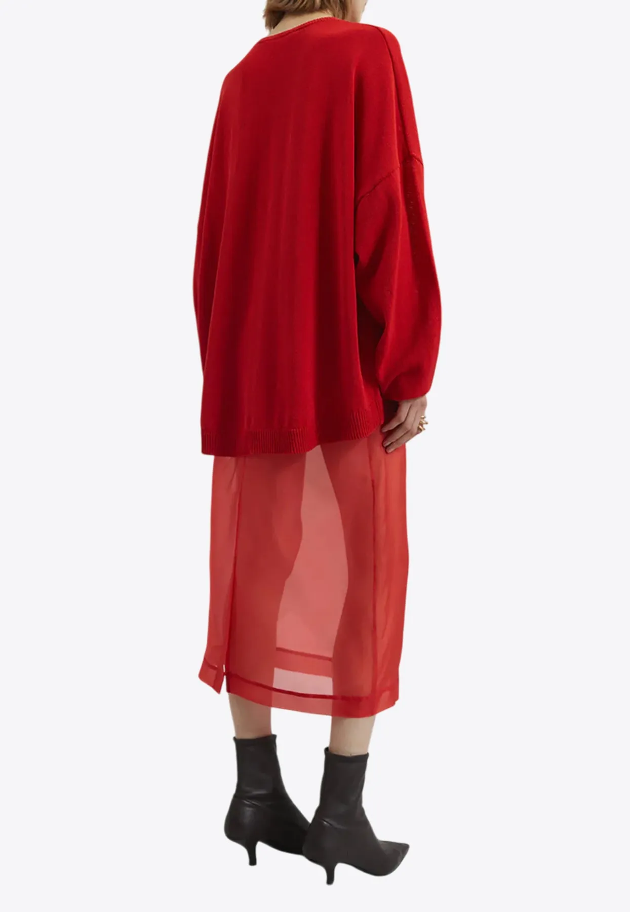 Peri Sheer Midi Skirt