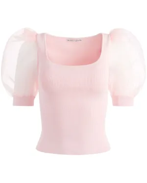 Petal Abella Puff Sleeve Top