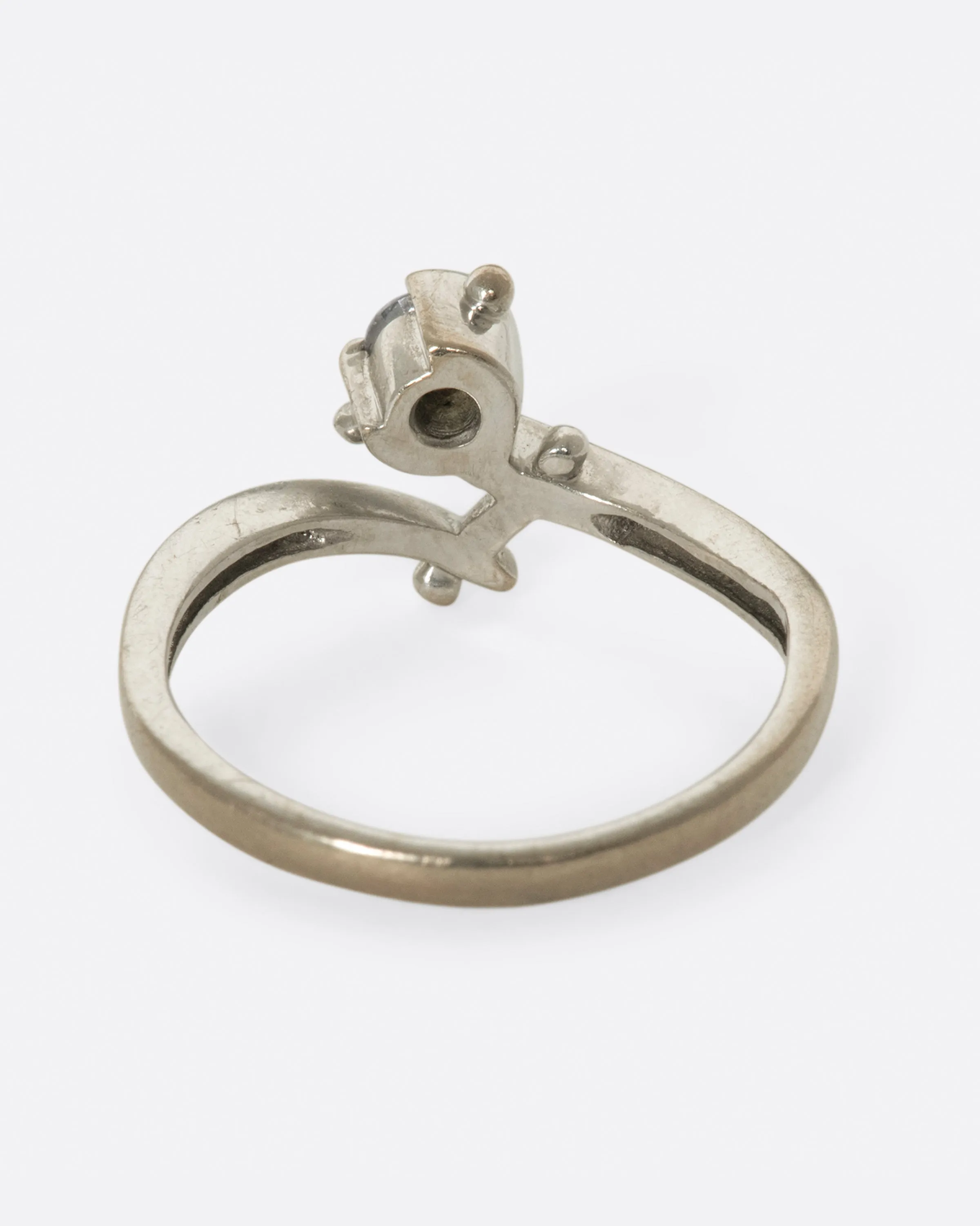 Pierced Diamond Wrap Ring