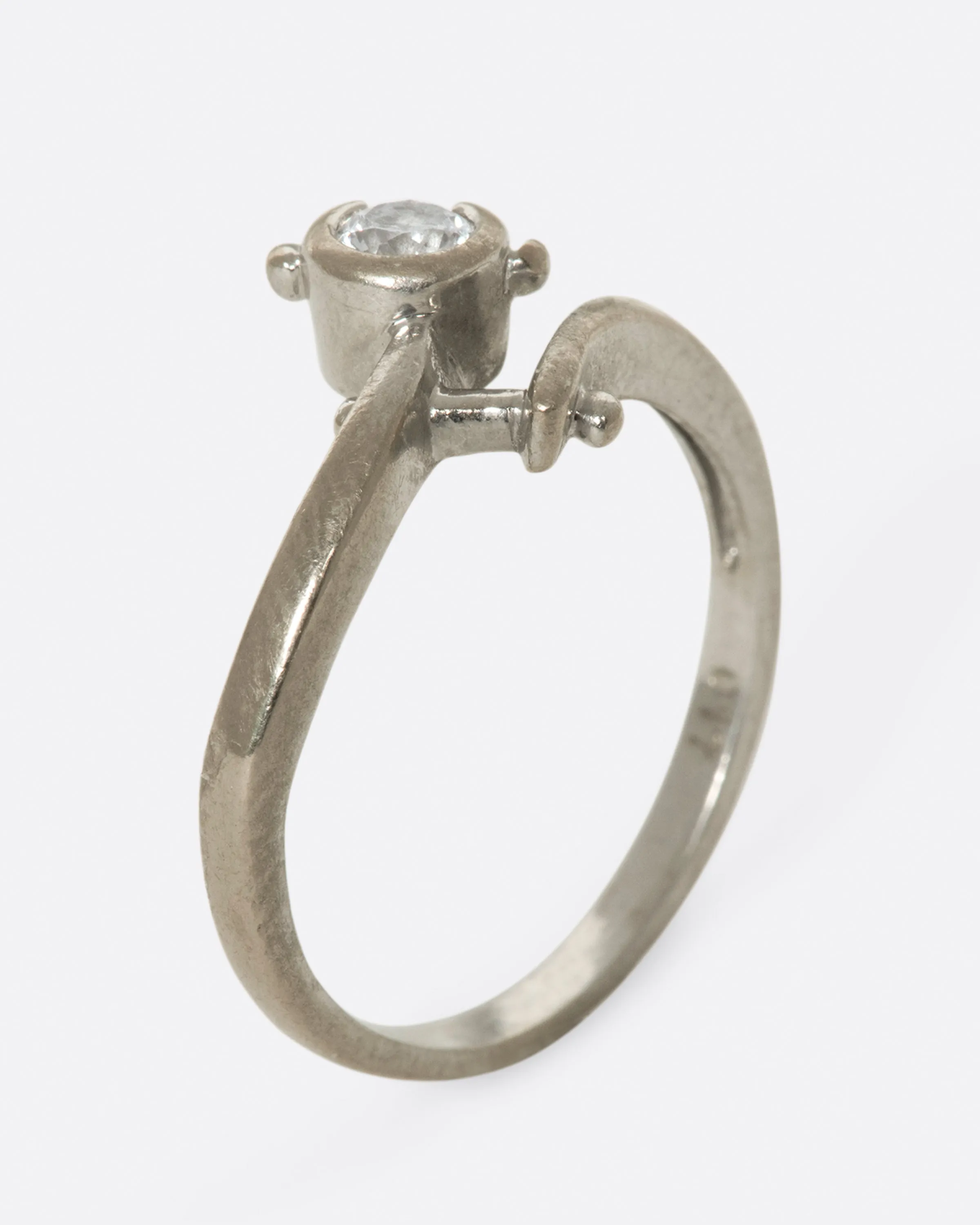 Pierced Diamond Wrap Ring