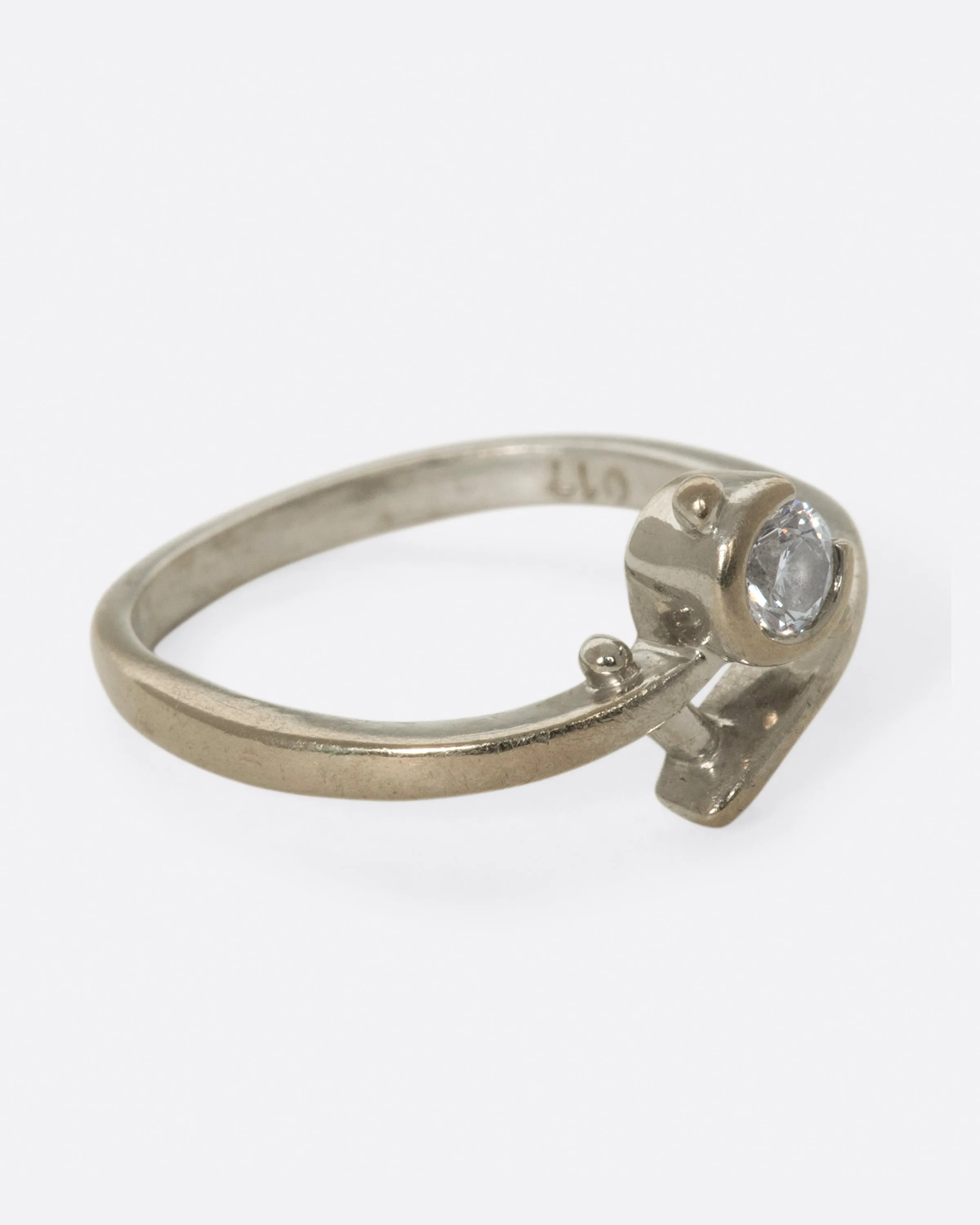 Pierced Diamond Wrap Ring