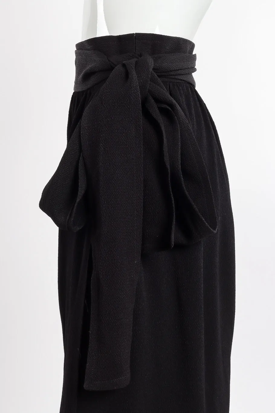 Pleated Wrap Trouser