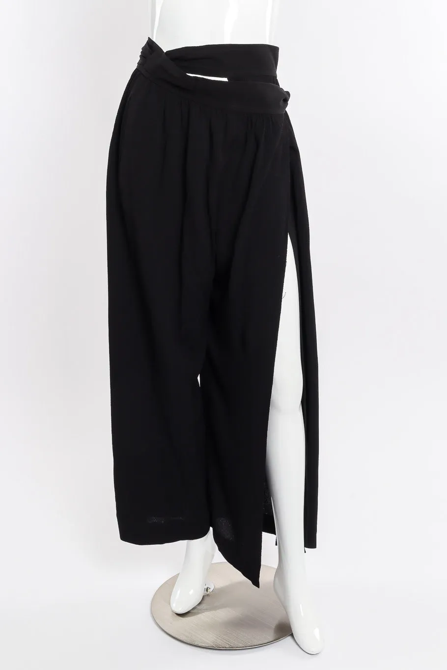 Pleated Wrap Trouser