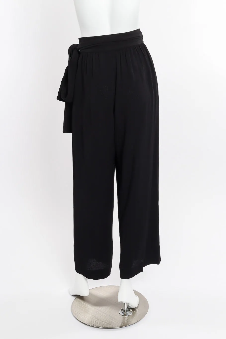 Pleated Wrap Trouser