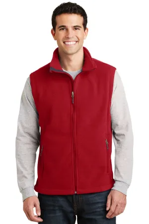 Port Authority Value Fleece Vest. F219 True Red