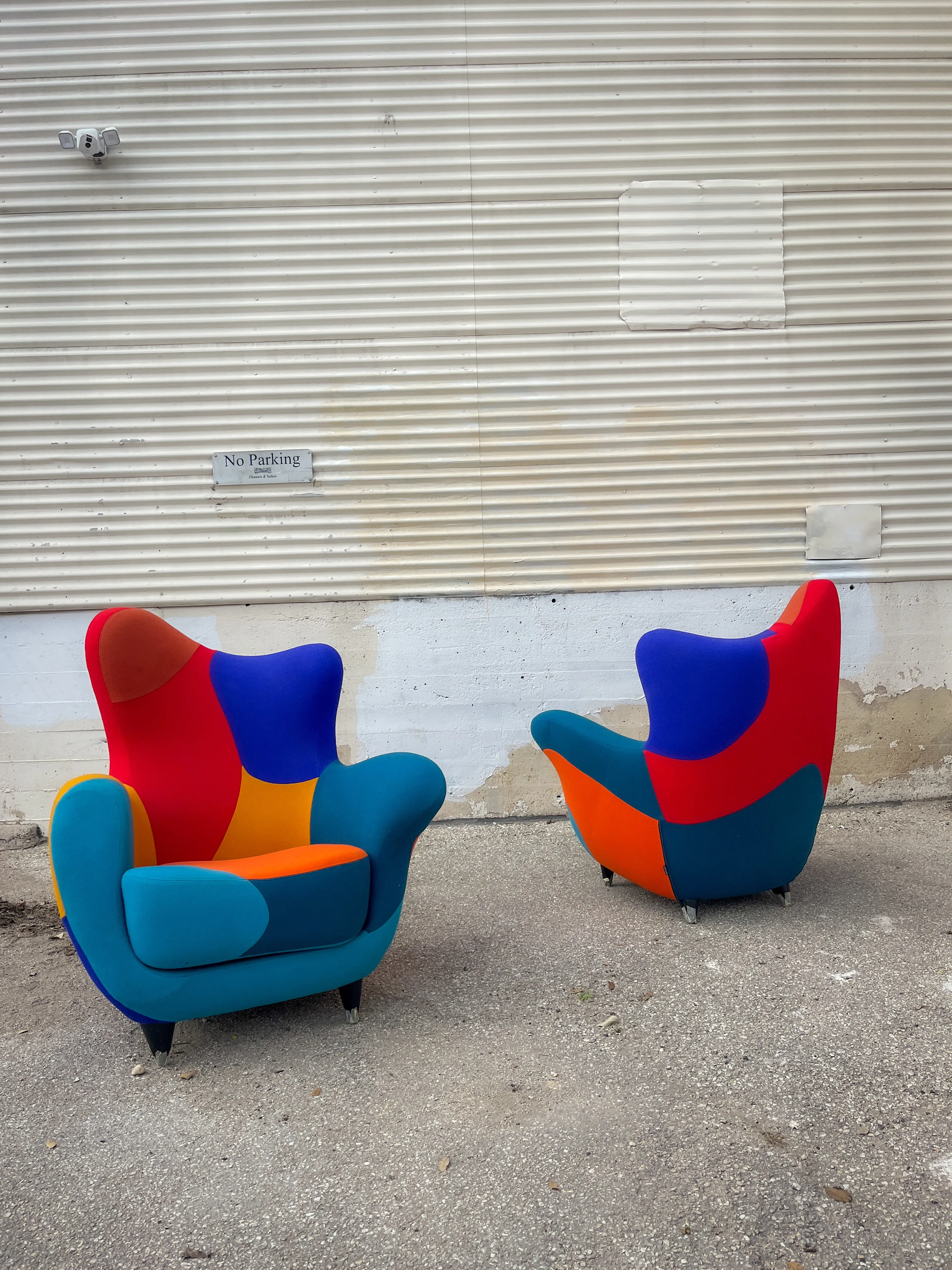 Postmodern Alessandra Wingback Armchair by Javier Mariscal for Moroso, 1995
