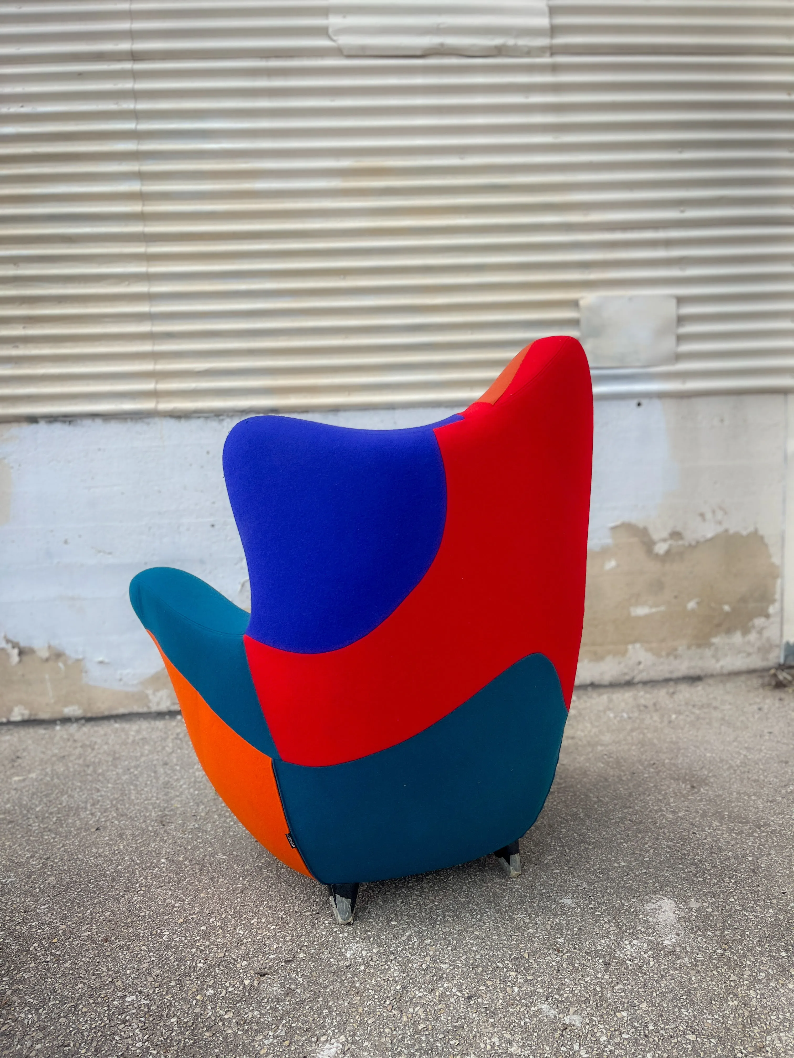 Postmodern Alessandra Wingback Armchair by Javier Mariscal for Moroso, 1995