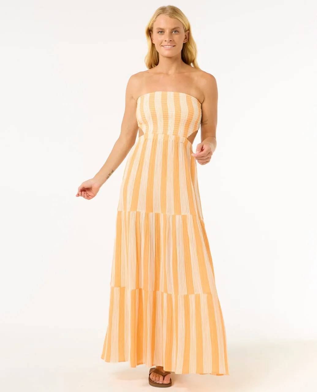 Premium Surf Stripe Maxi Dress