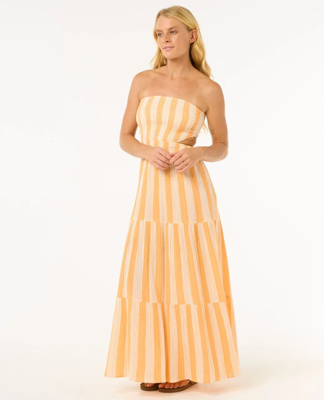 Premium Surf Stripe Maxi Dress