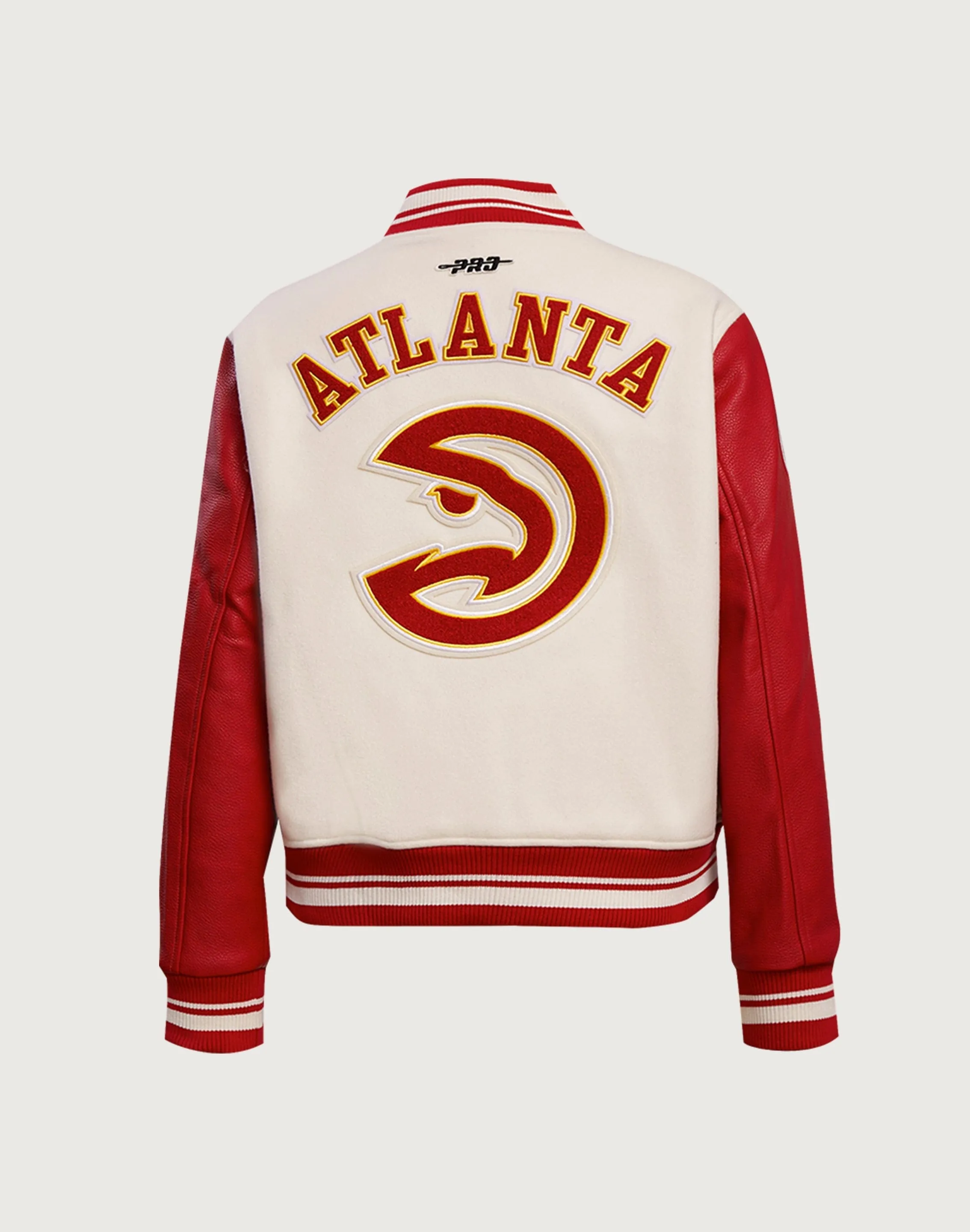 Pro Standard Atlanta Hawks Retro Classic Rib Wool Varsity Jacket