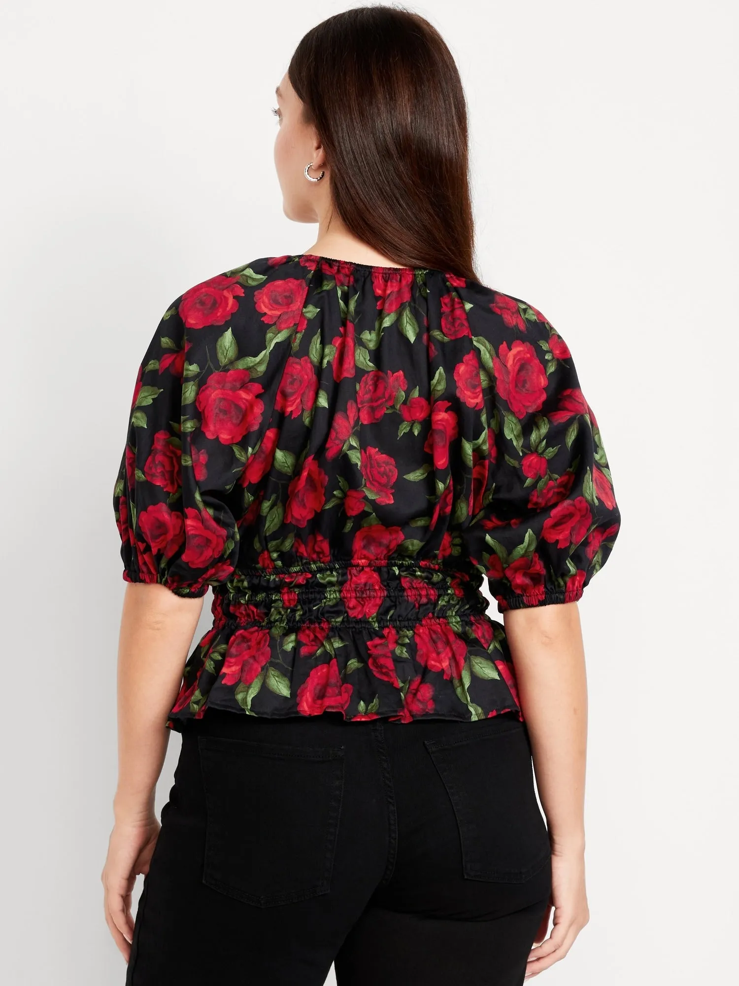 Puff-Sleeve Top
