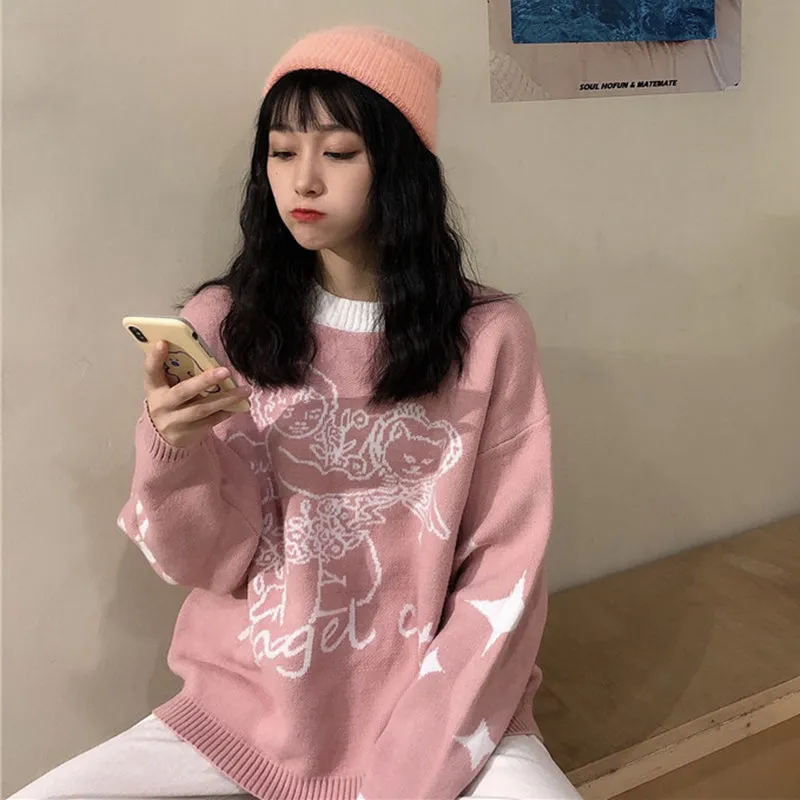 "ANGEL" SWEATER N012005