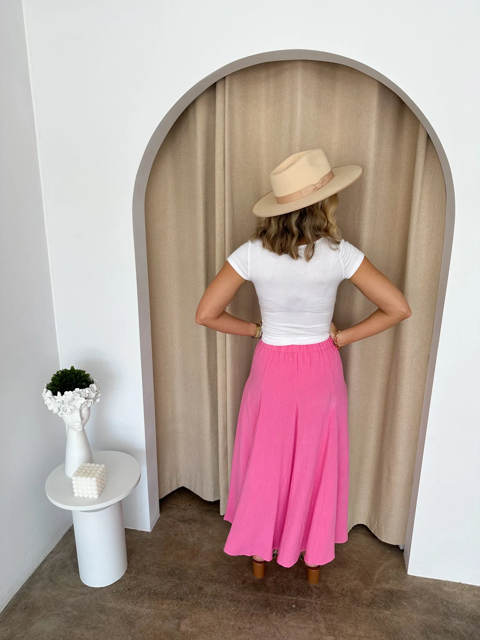 Rebecca Skirt -Pink