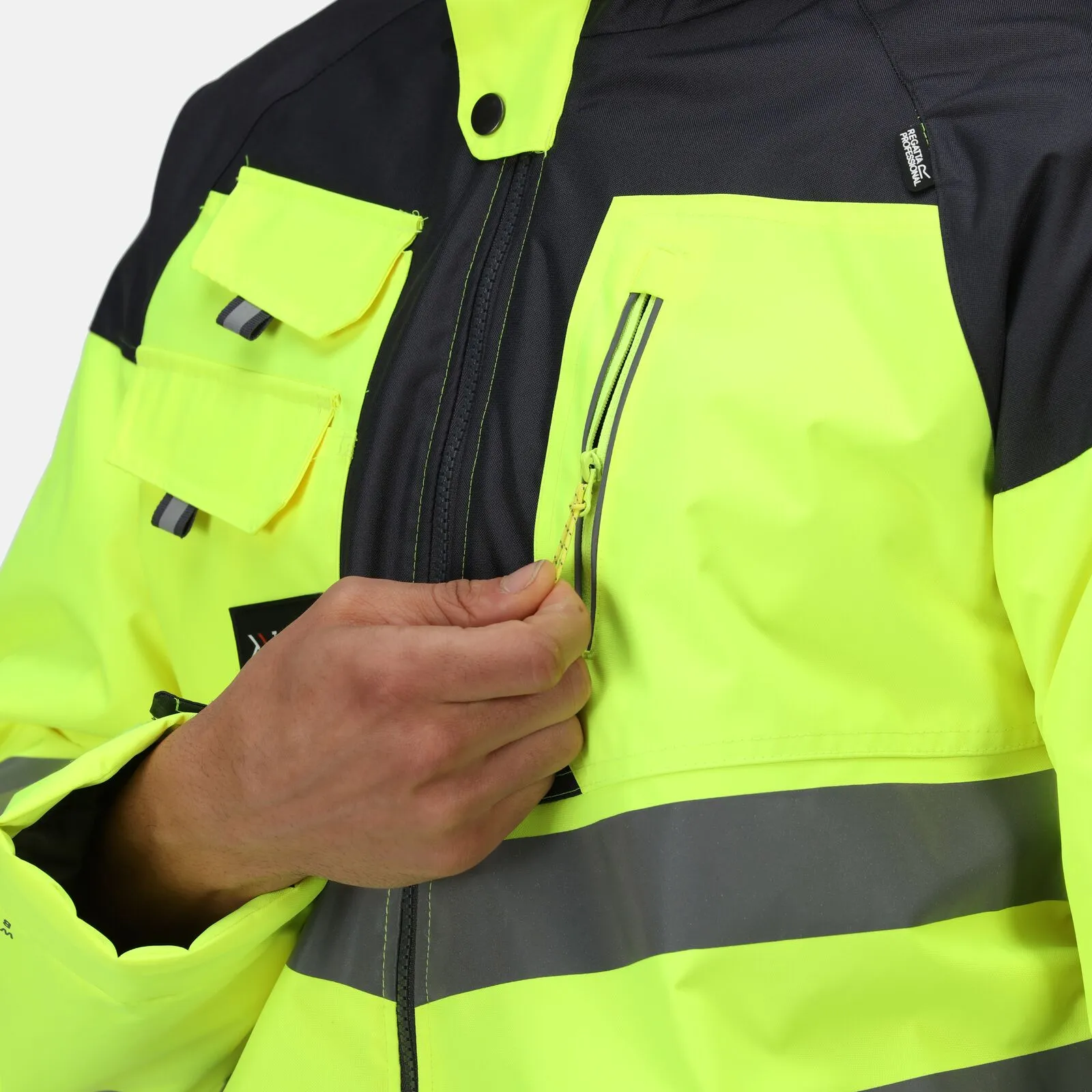 Regatta Professional Mens HI-VIS Tactical Waterproof Jacket
