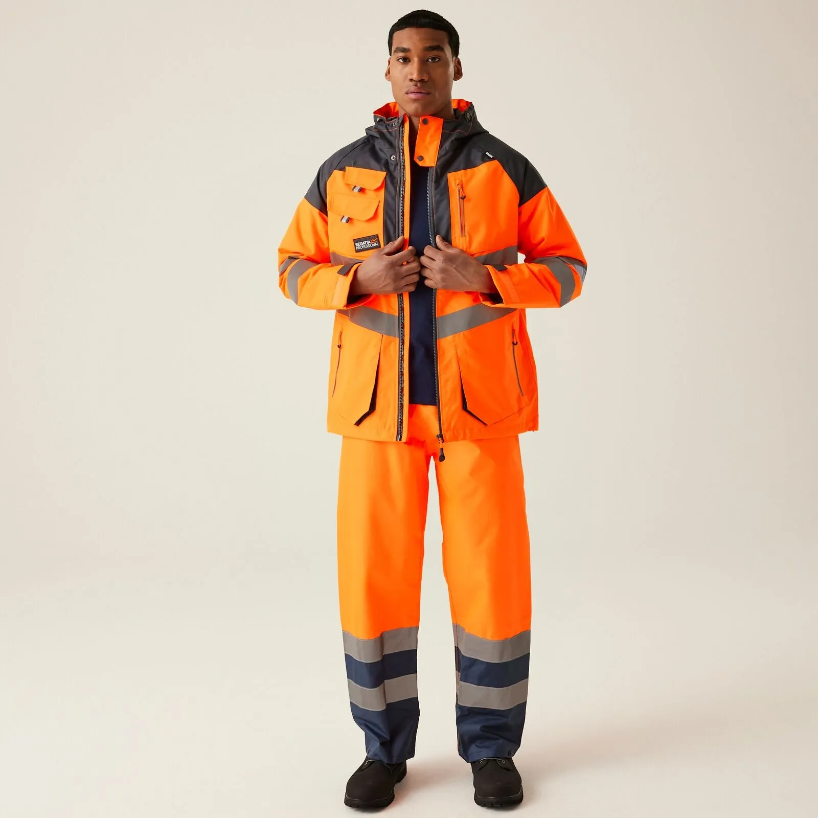 Regatta Professional Mens HI-VIS Tactical Waterproof Jacket