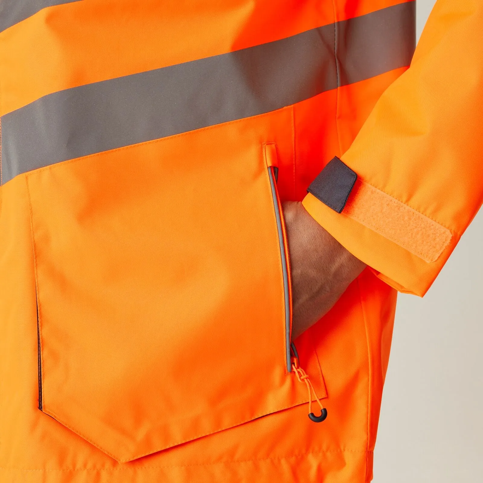 Regatta Professional Mens HI-VIS Tactical Waterproof Jacket
