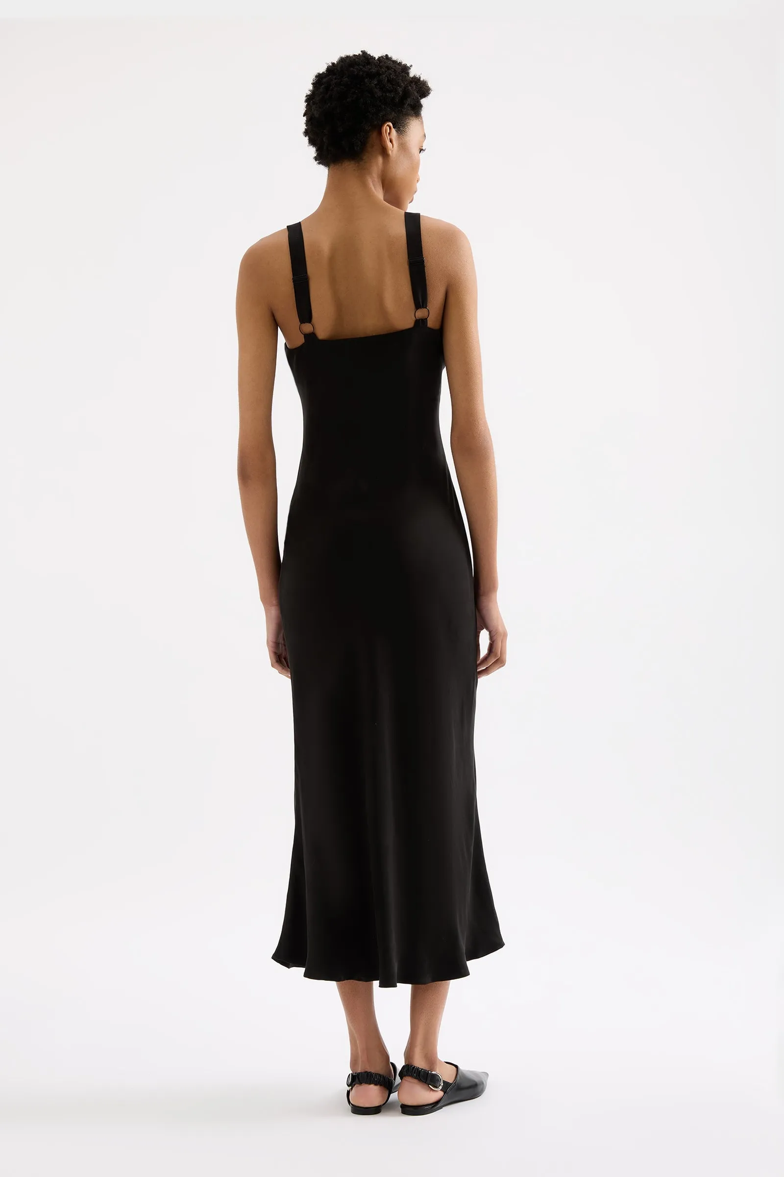 REN CUPRO SLIP DRESS