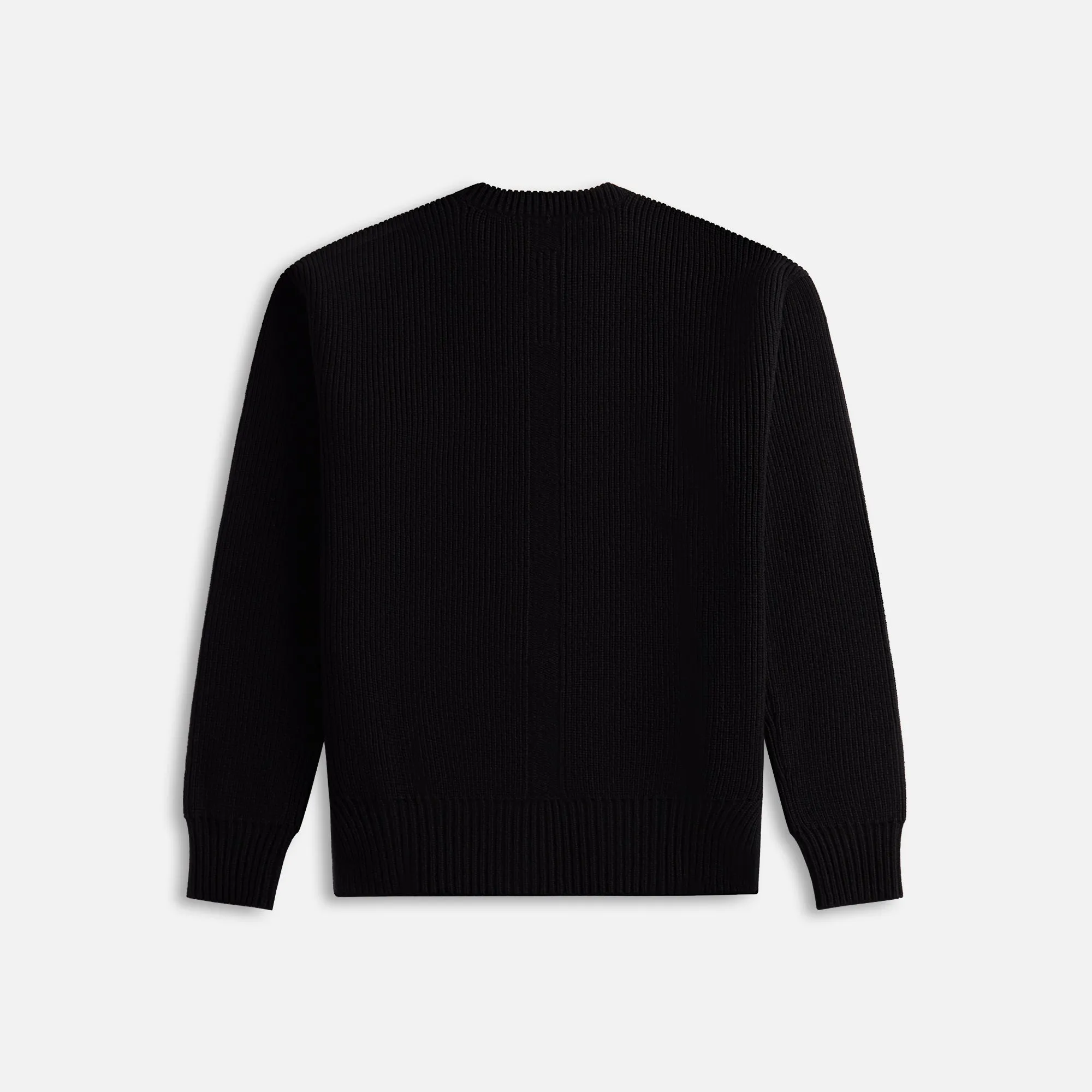 Rick Owens Fisherman Round Neck - Black
