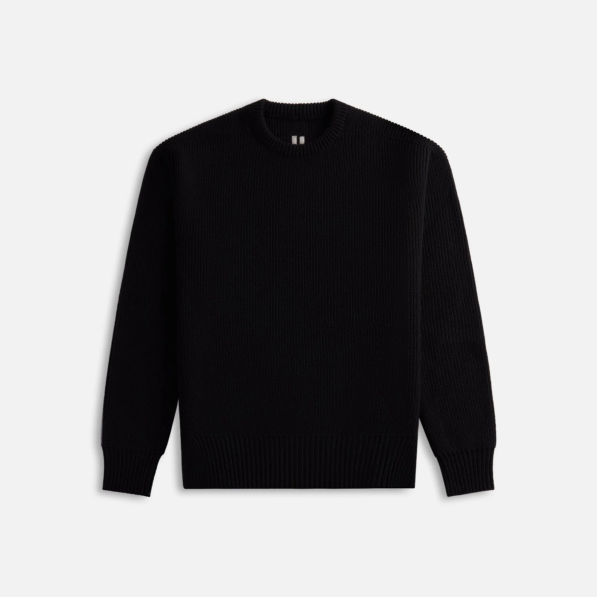 Rick Owens Fisherman Round Neck - Black