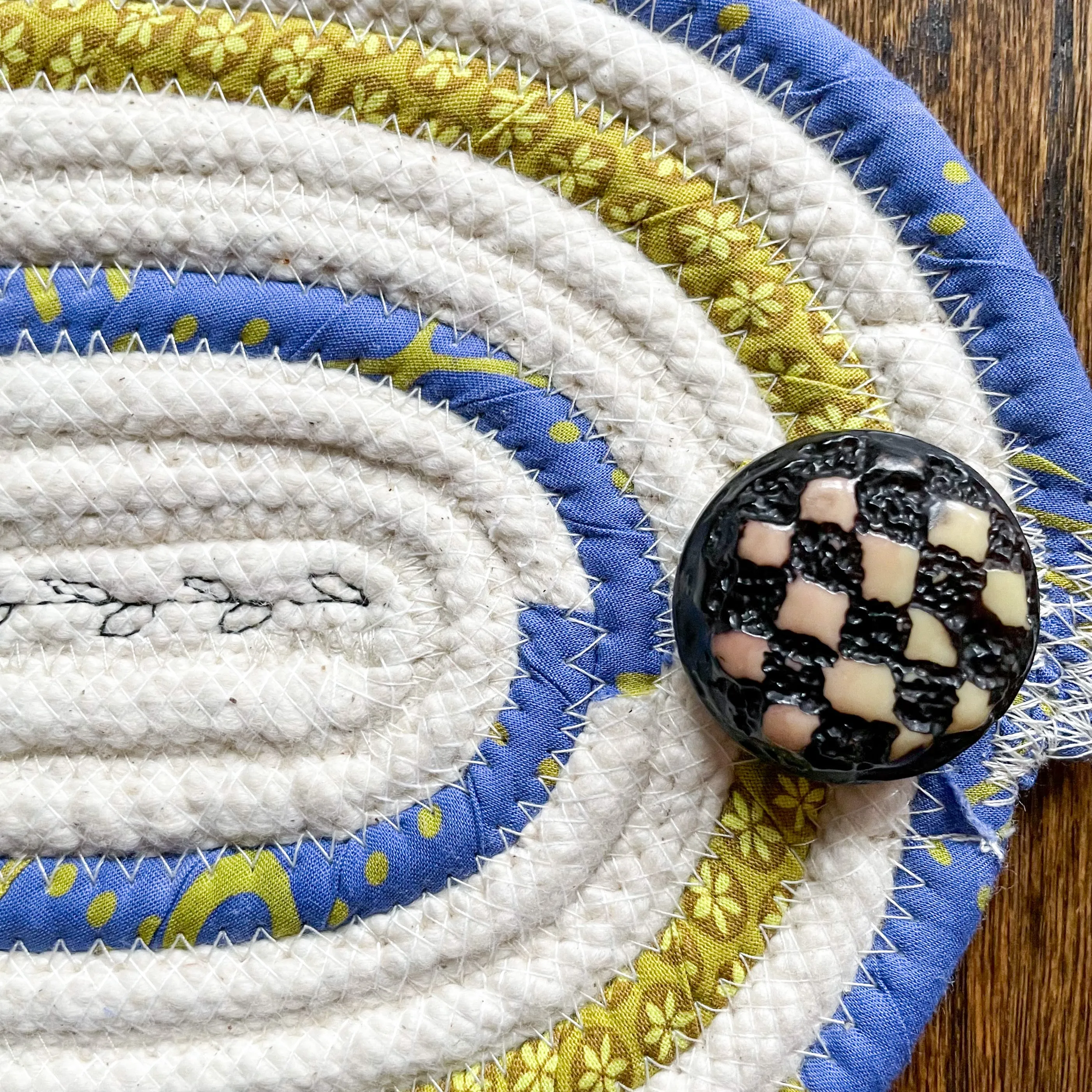 Rope Planter Wrap for 8" Houseplant Pot