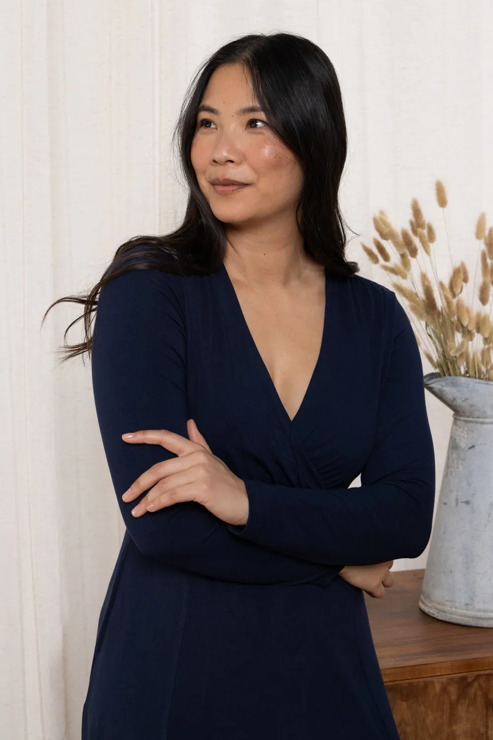 Rose Wrap Dress
