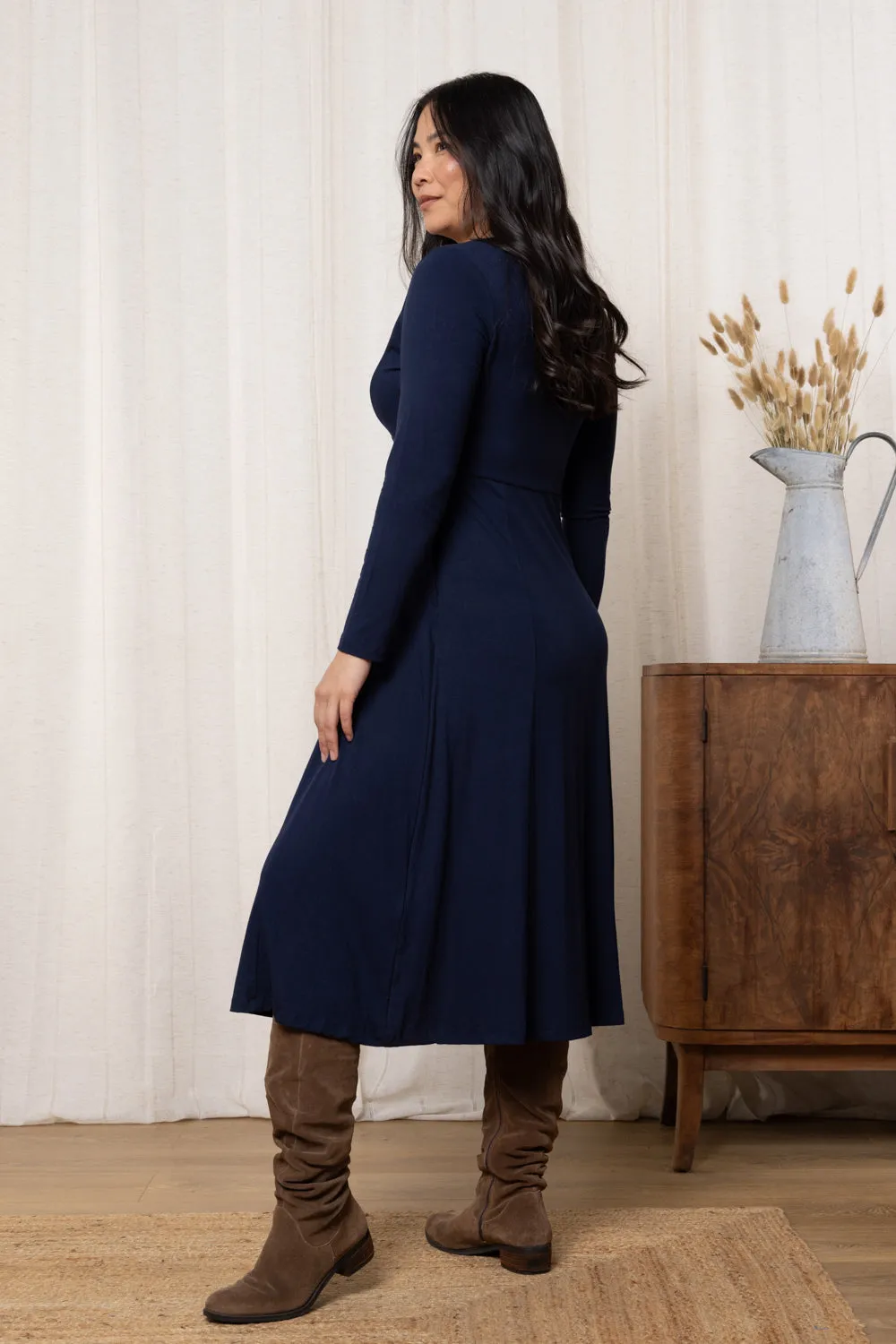 Rose Wrap Dress