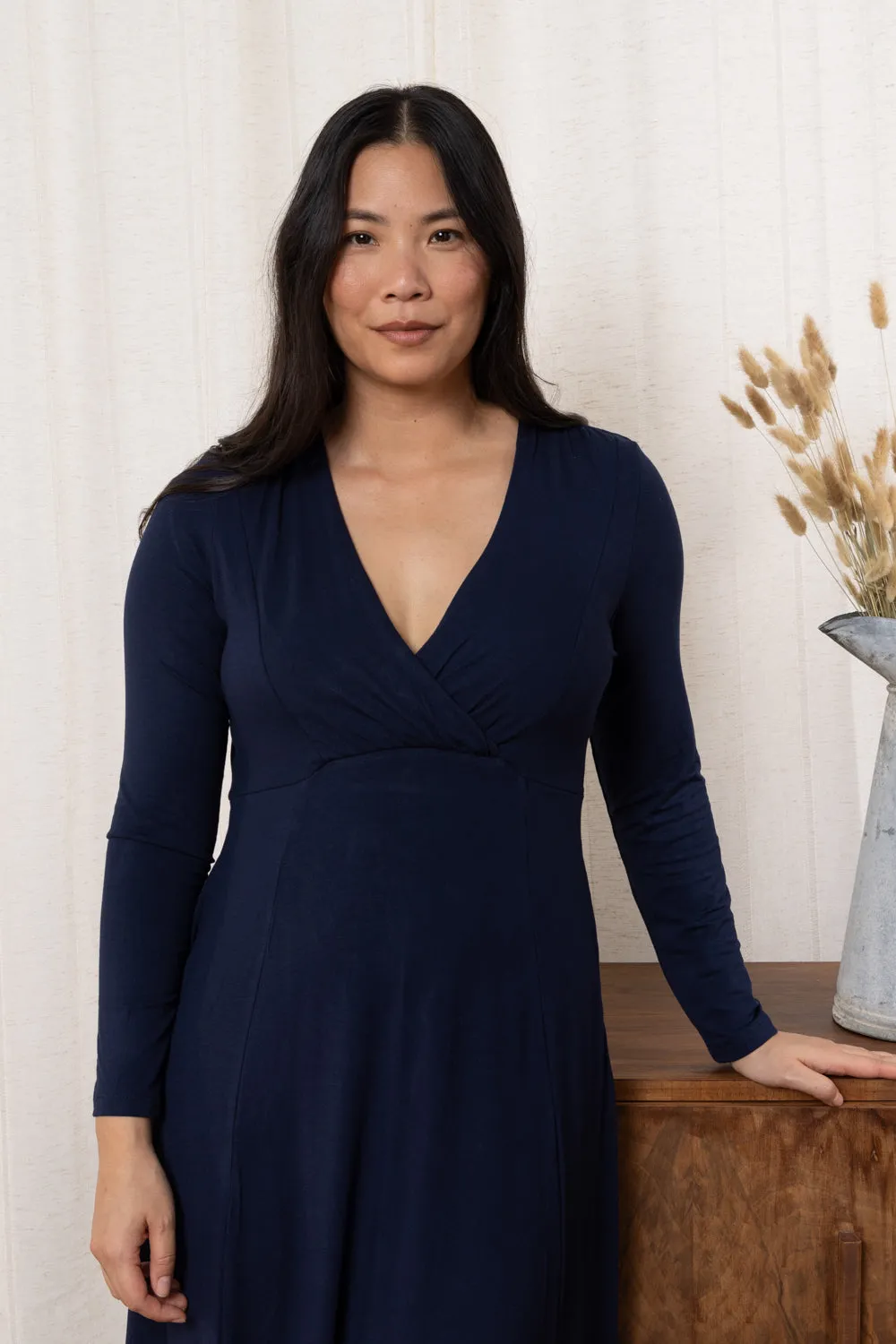 Rose Wrap Dress