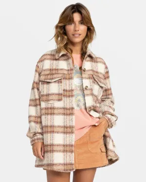 Roxy Women's Check The Swell IIII Shacket