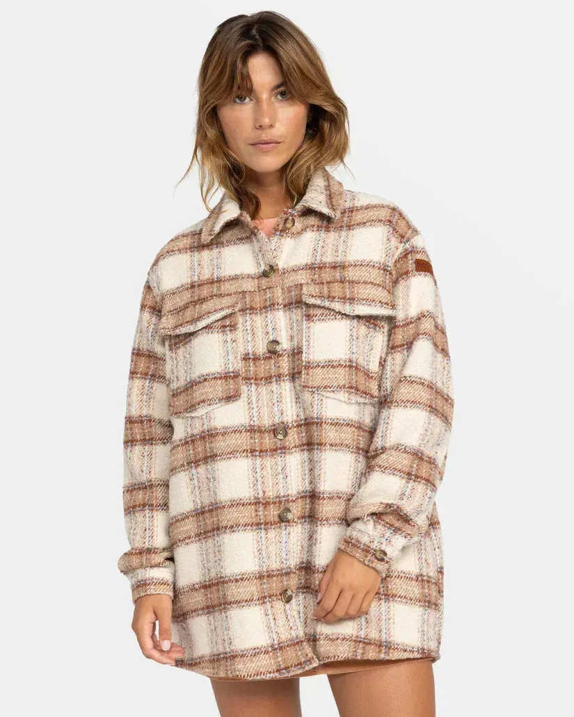Roxy Women's Check The Swell IIII Shacket