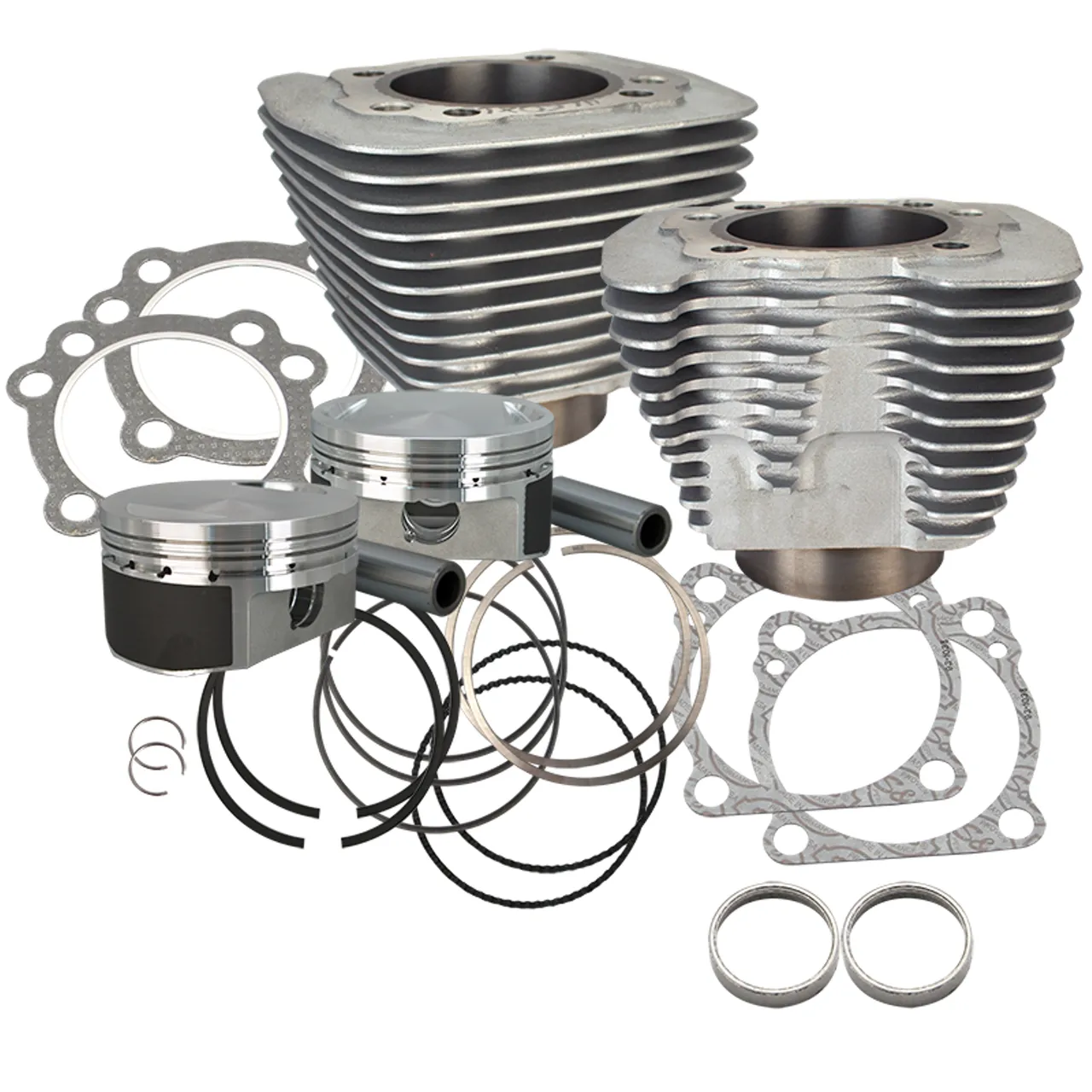 S&S Cycle - 1250cc Big Bore Kit Sportster 1986-2017 - Silver