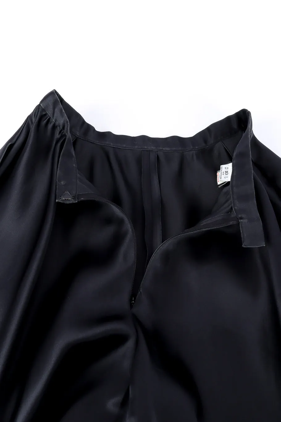 Silk Waterfall Palazzo Pant