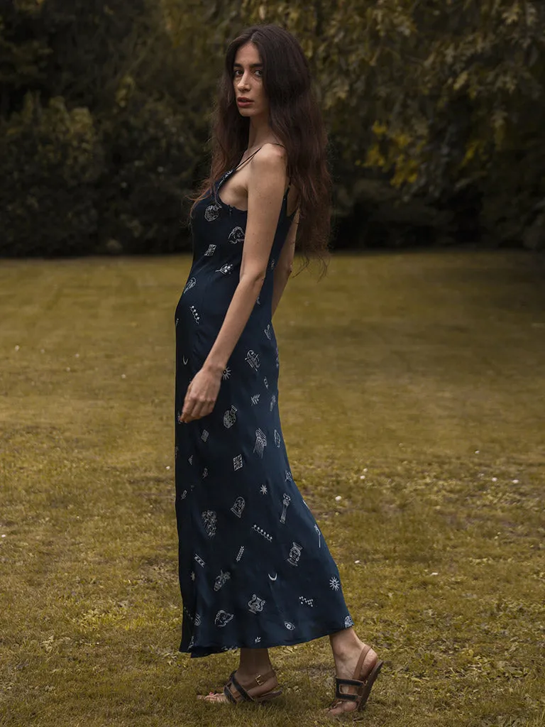 Silver Lining Slip Dress