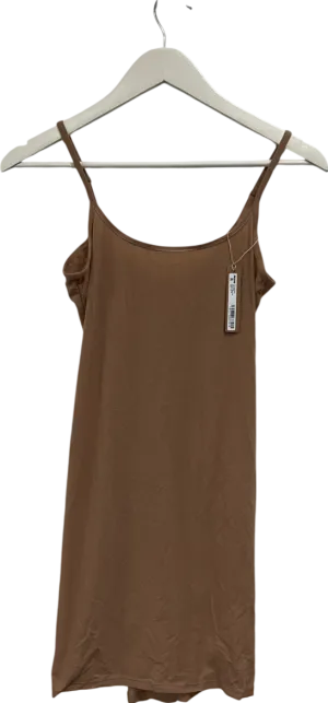 SKIMS Beige Fit Everybody Slip Dress - Sienna UK M