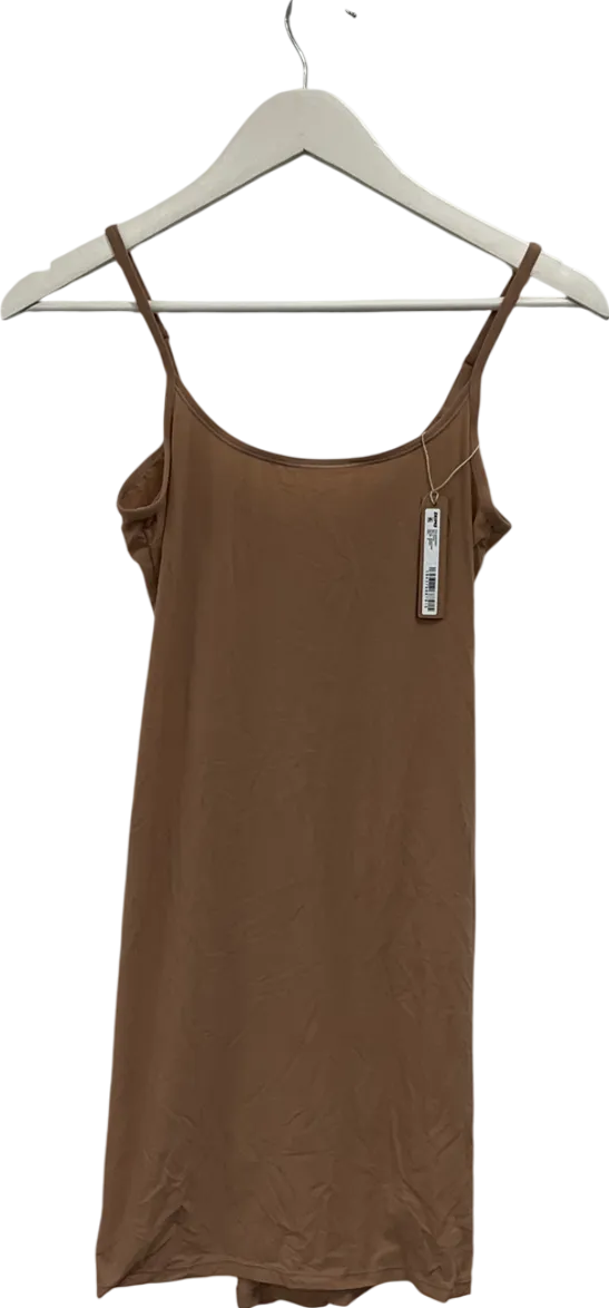 SKIMS Beige Fit Everybody Slip Dress - Sienna UK M