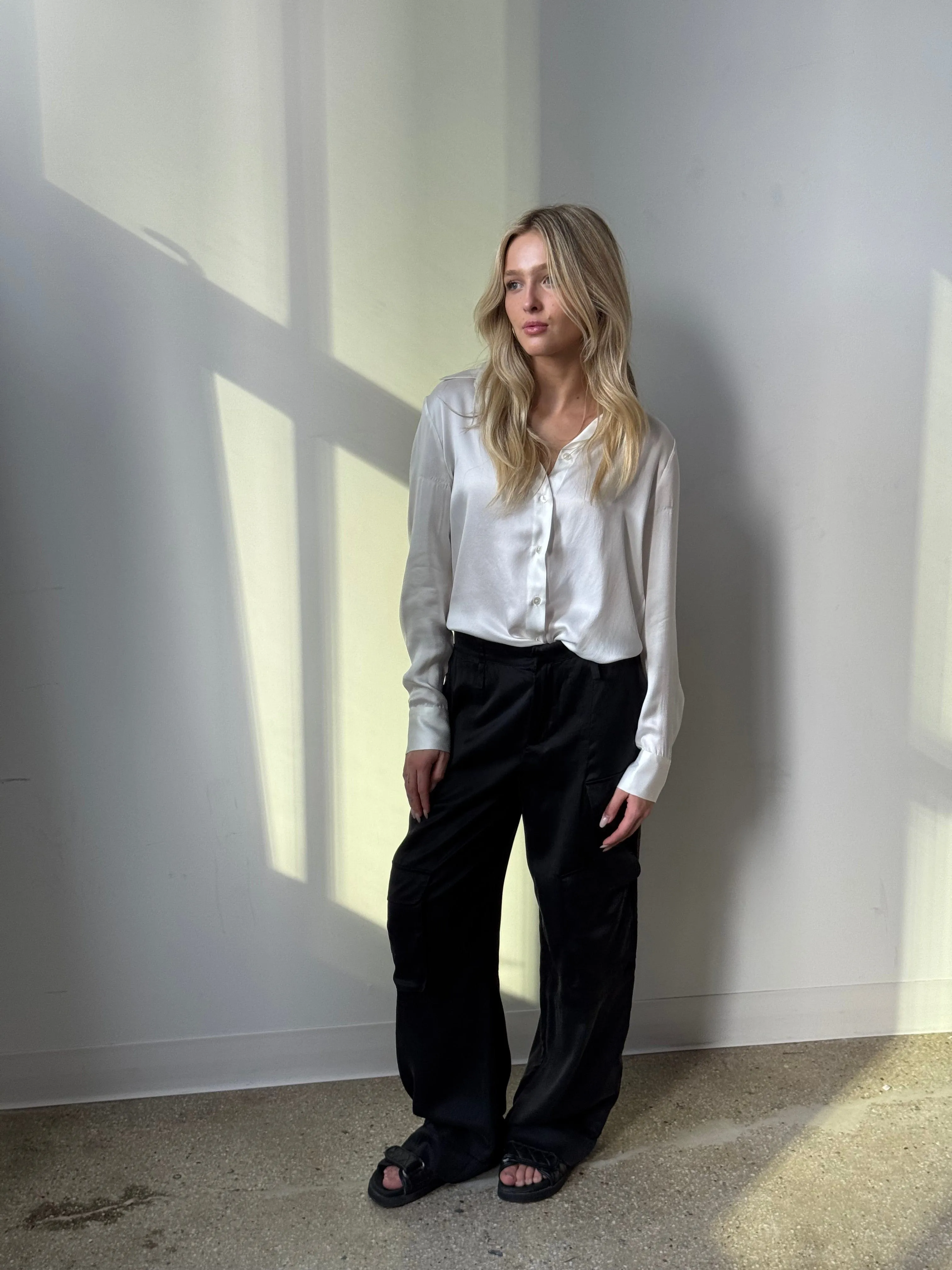 Staple Shirt - Sandwashed Silk