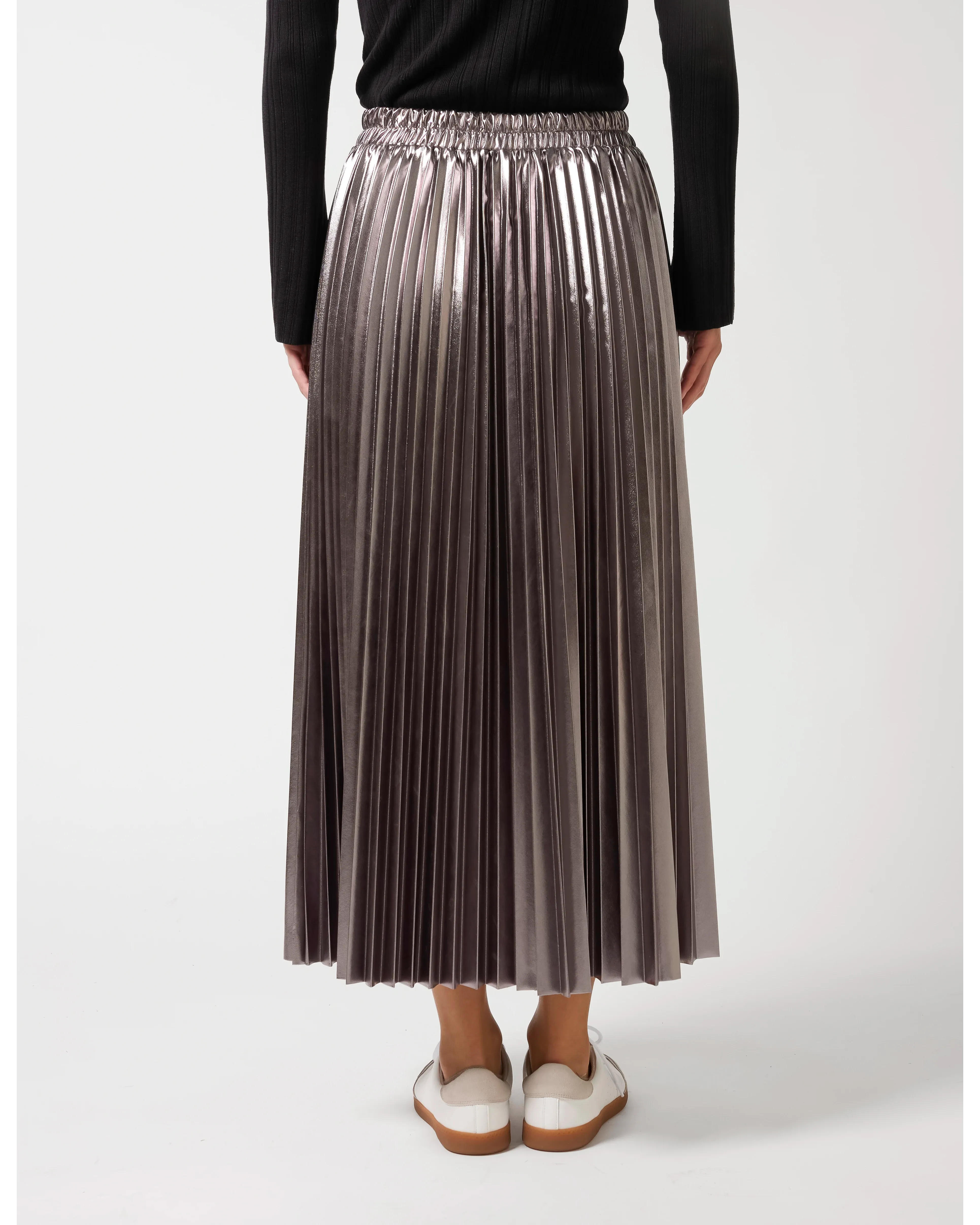 Stella   Gemma Casette Skirt | Gunmetal