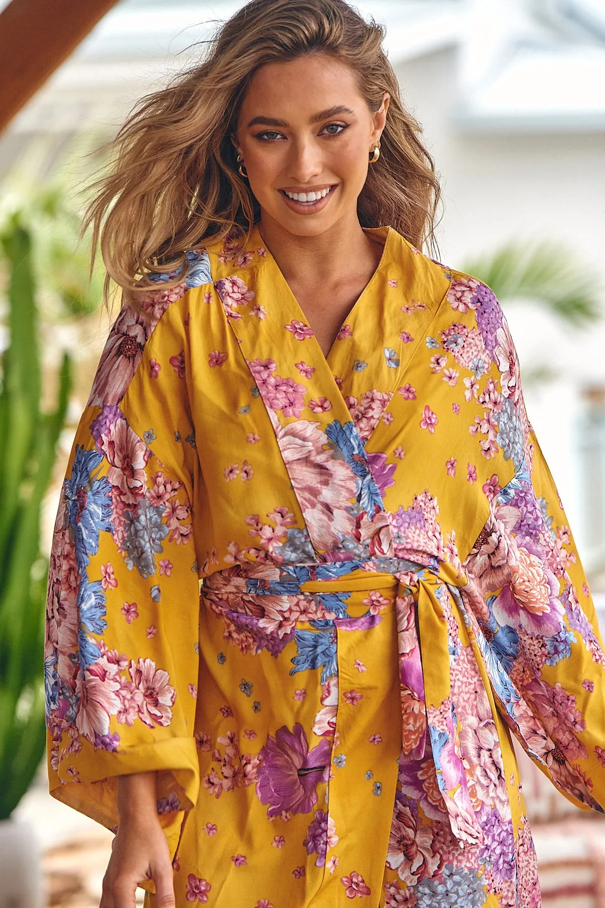 Sumaya Print Gallery Kimono